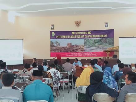 SOSIALISASI WARISAN BUDAYA DAN CAGAR BUDAYA